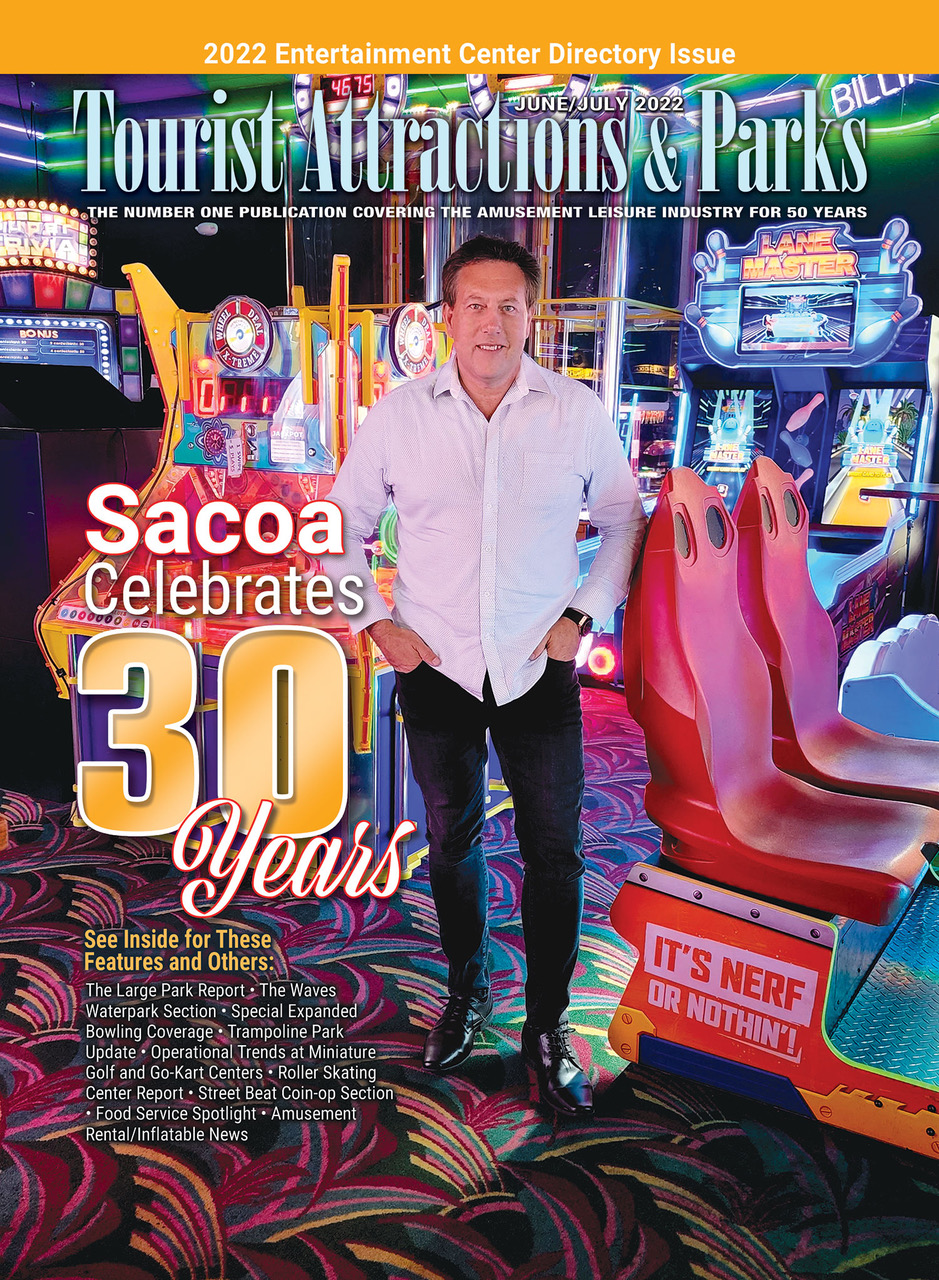 Sacoa 30 Anniversary Tourist Attractions & Parks - June July 2022