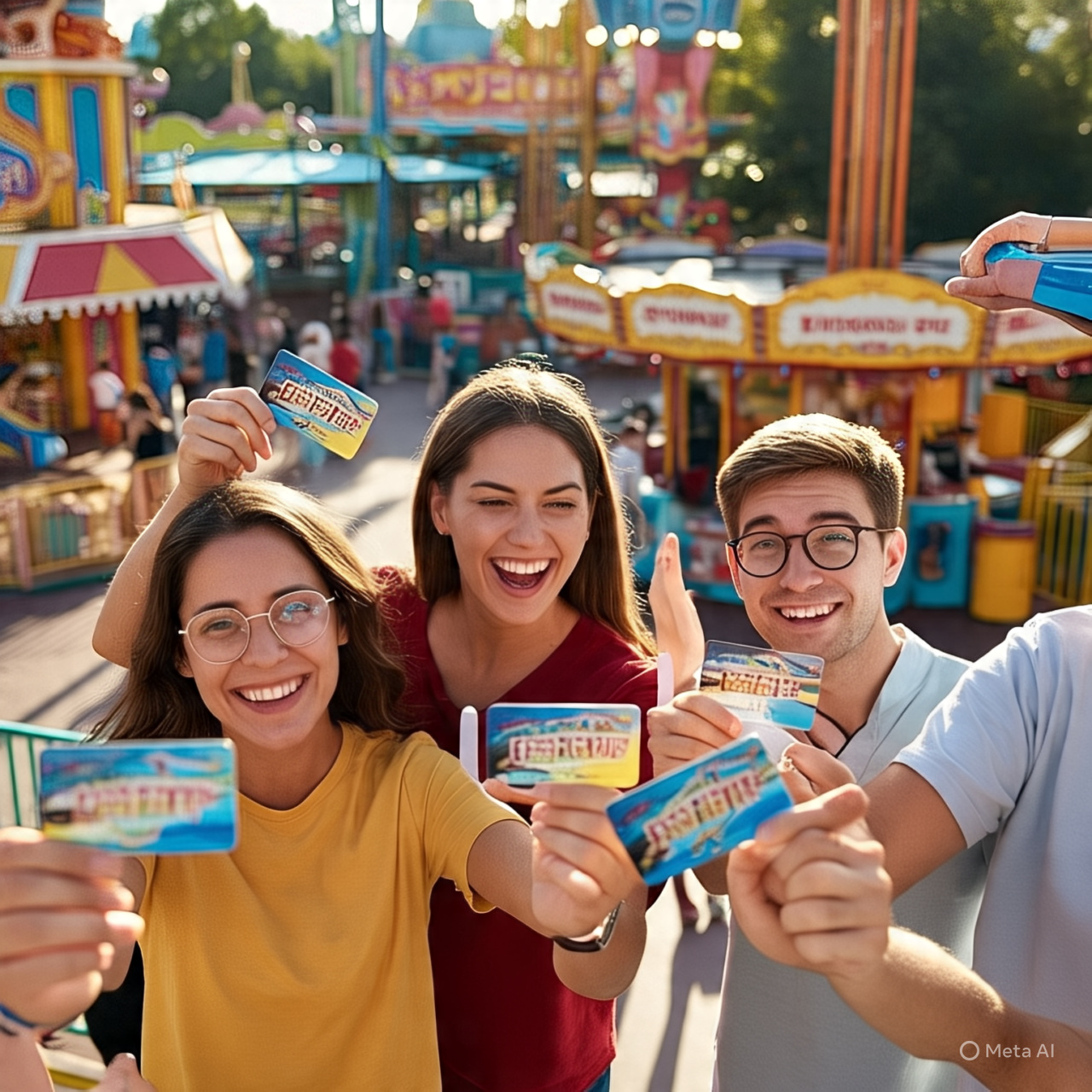 Sacoa Cards at outdoor park
