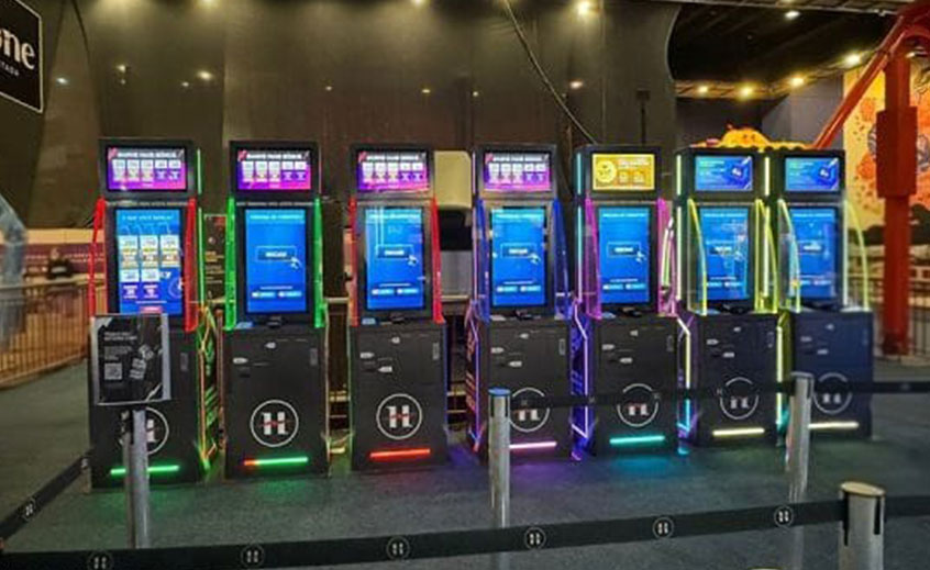 Kiosk line