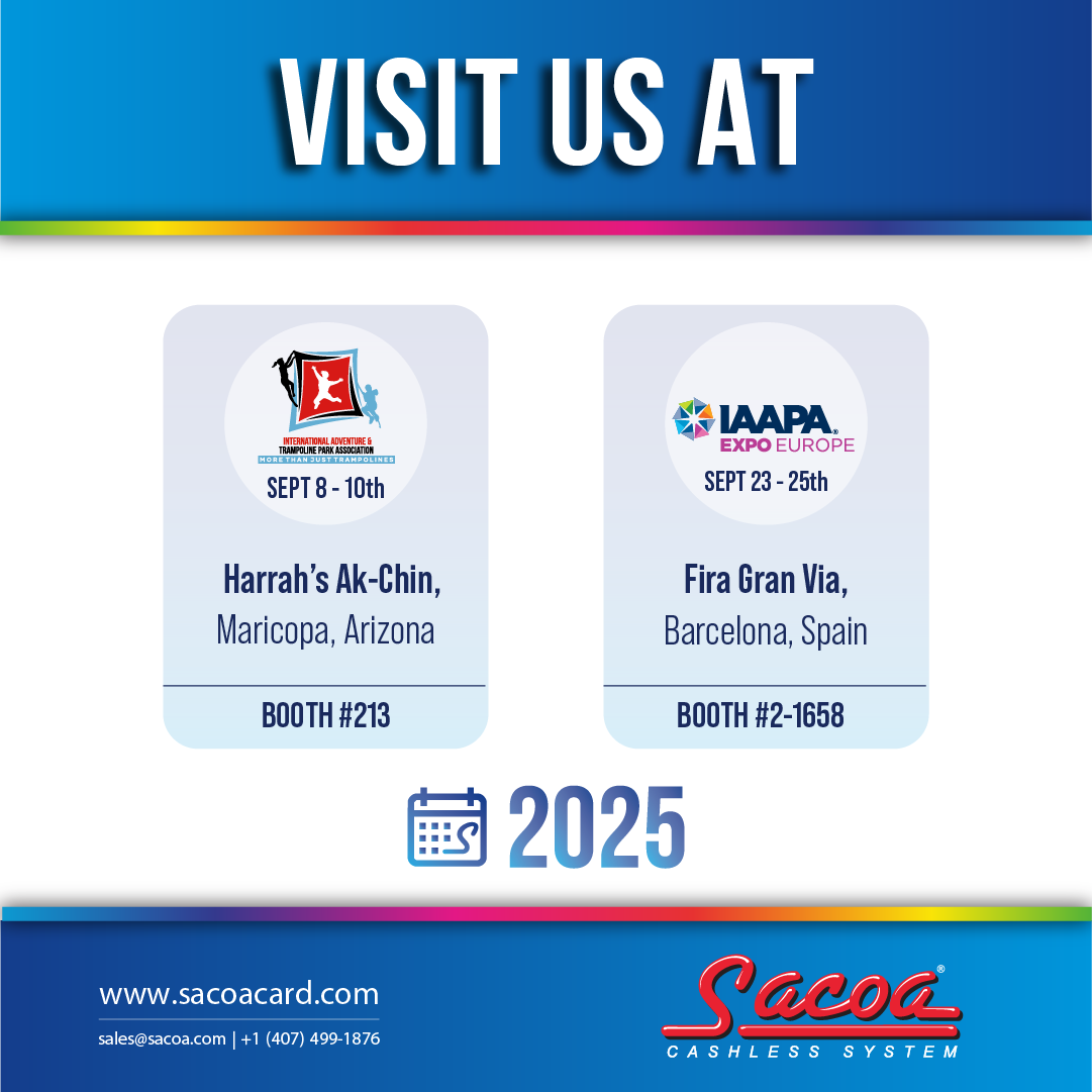 Visit Sacoa at IATP 2025 & IAAPA Expo Europe 2025