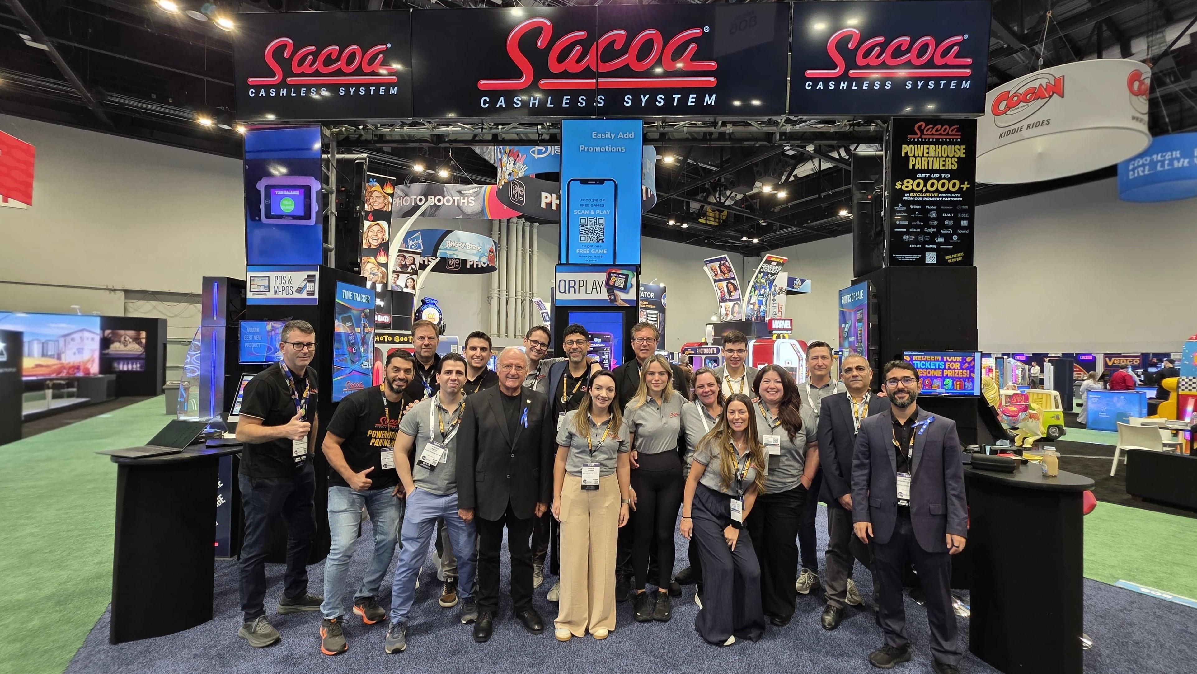 Sacoa Team at IAAPA Expo 2025