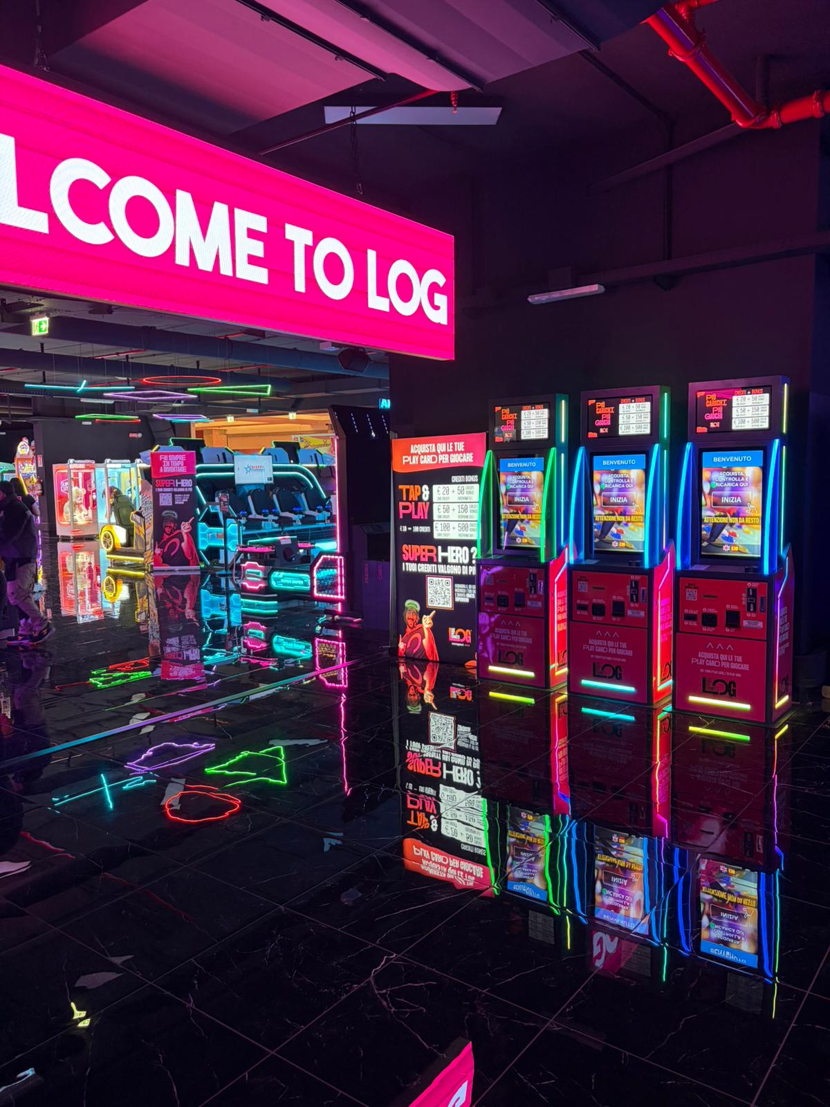 Sacoa Install at LOG Fiumicino