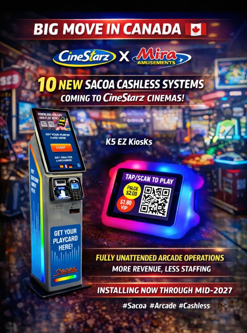 CineStarz Canada Sacoa Install