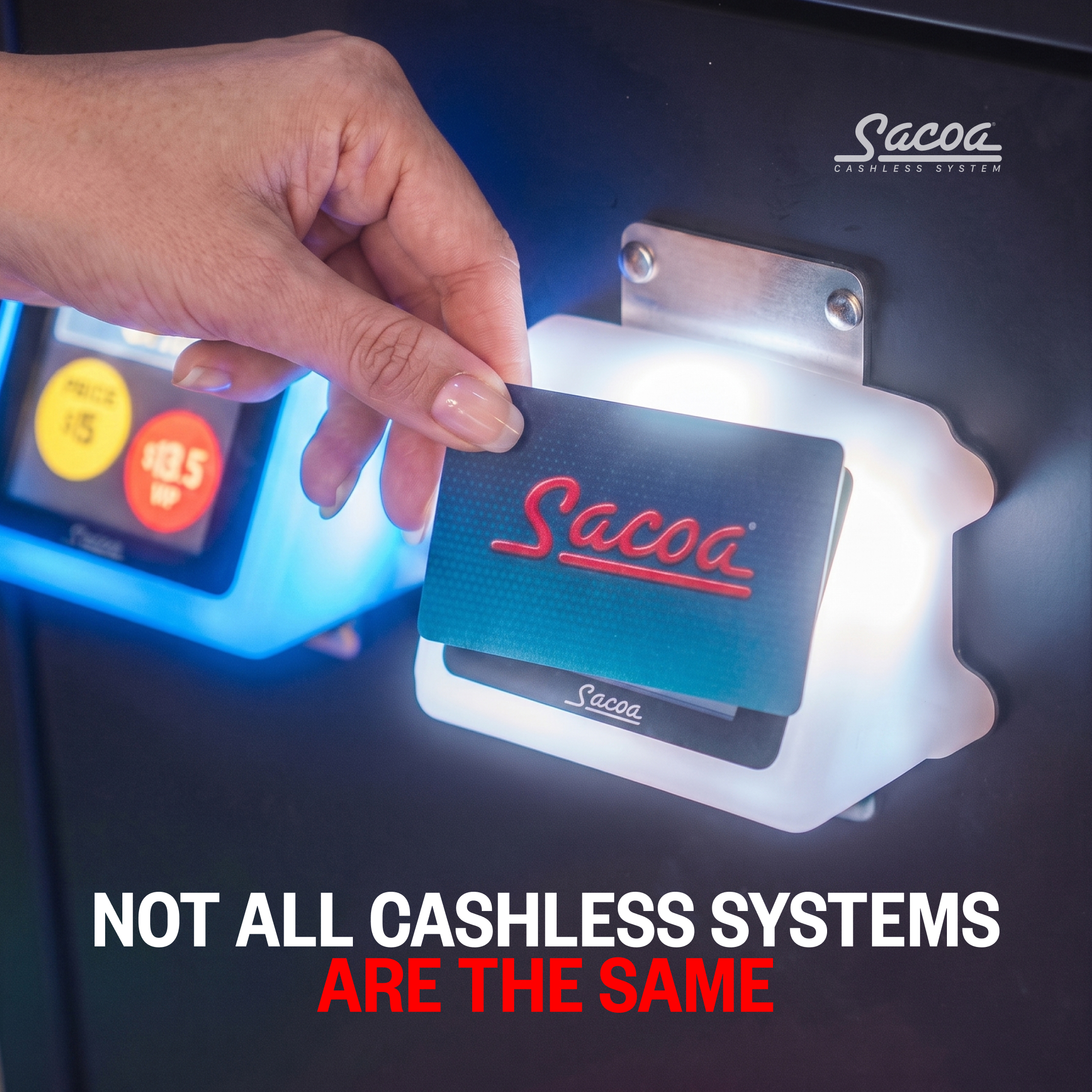 Sacoa Spark Reader Cashless System