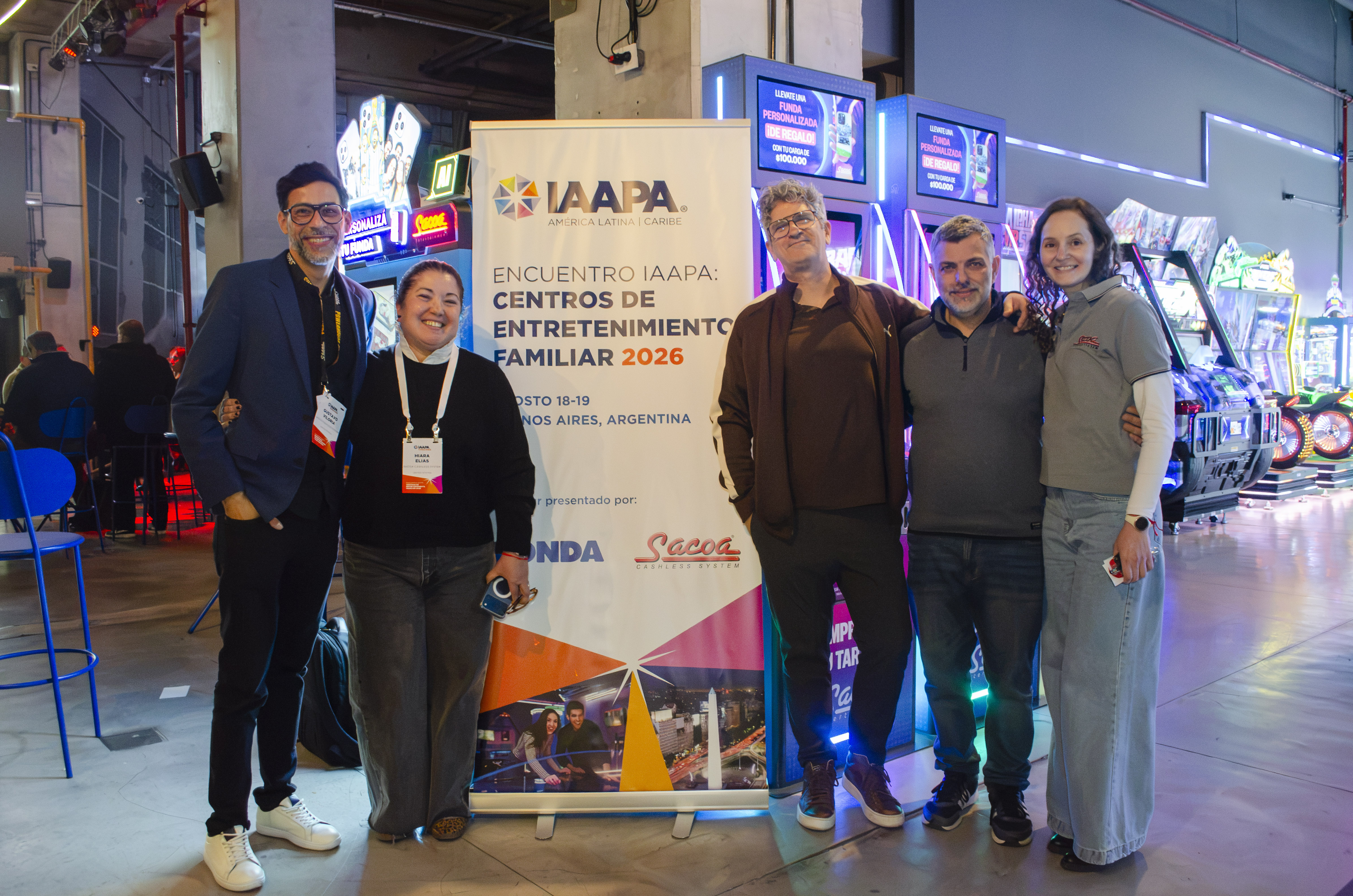 IAAPA Summit 2026 Sacoa Team Argentina