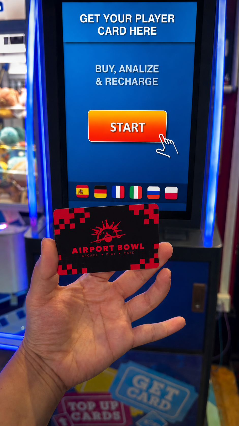 Airport Bowl K4 Kiosk