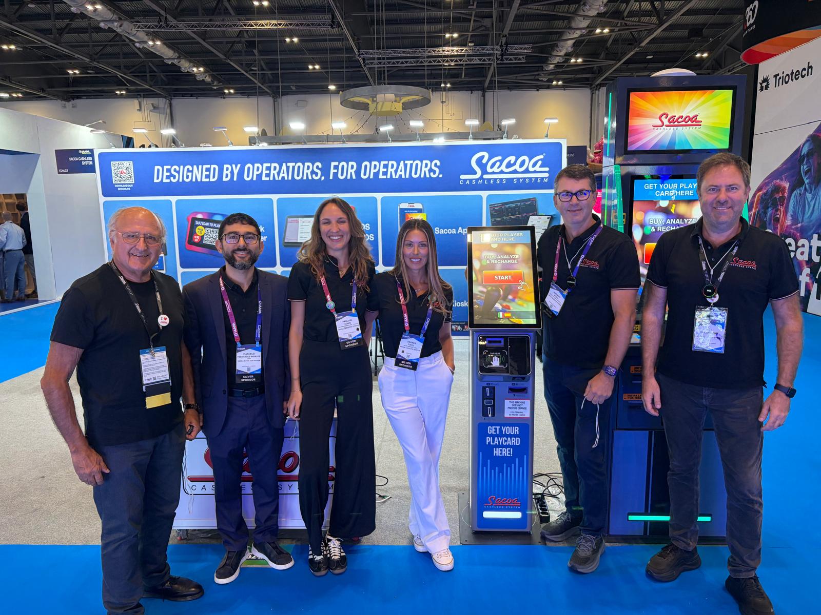 Sacoa Team at IAAPA Expo Europe 2026
